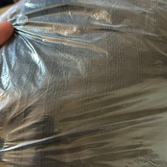 Kathy Ireland Black Texture Gingham Collar Maxi Dress Button Front 1X Pockets - Picture 3 of 3